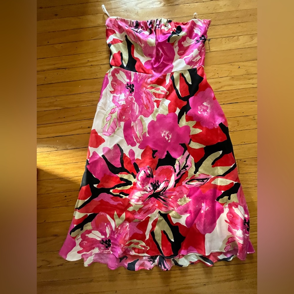 Banana republic strapless dress